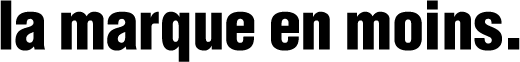Logo de la startup la marque en moins